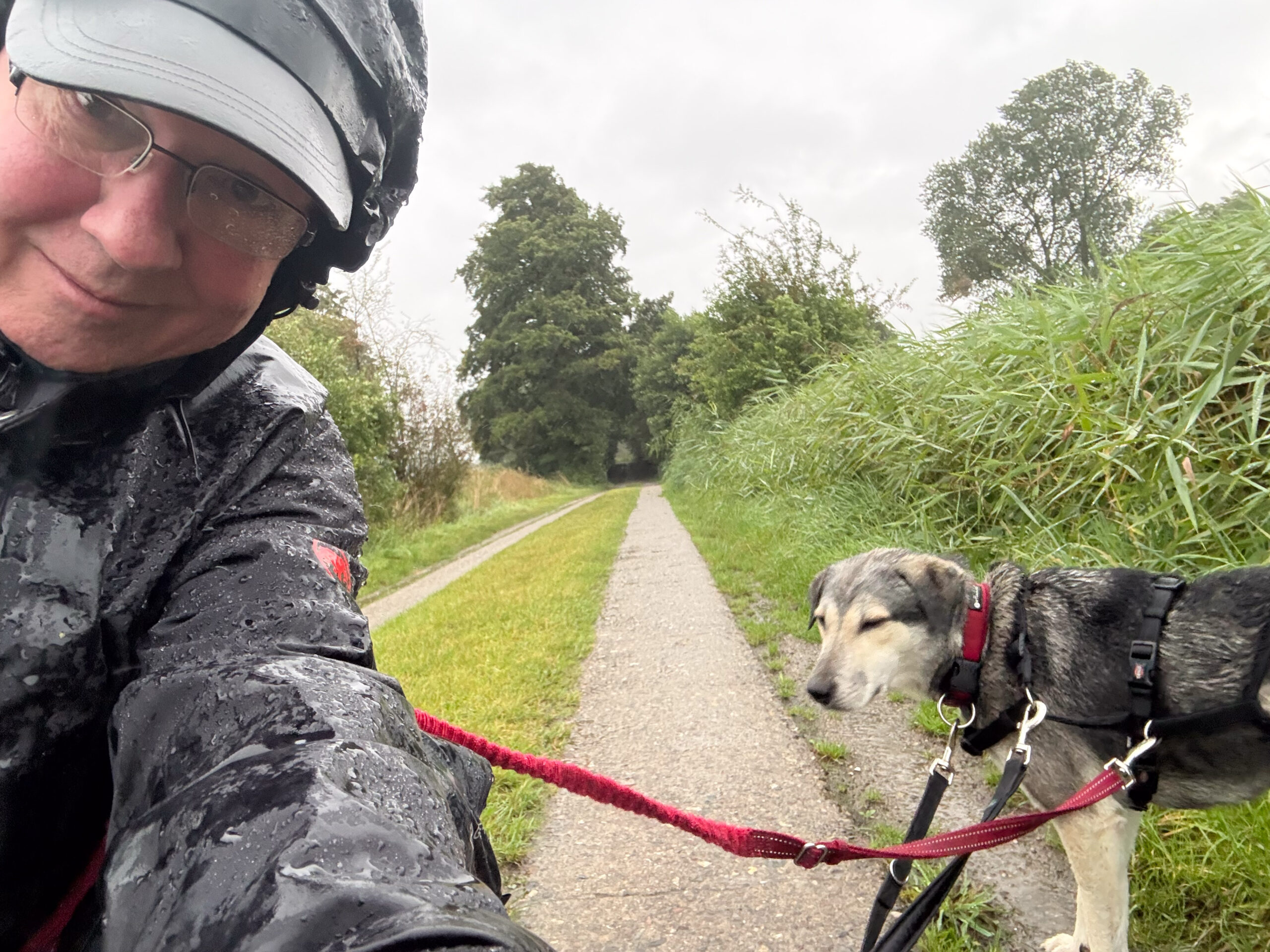 Selfies im Regen …